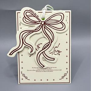 Hongxing Hang <b>Tag</b> Paper Clothing Label Custom Design Indoor Use Bags <b>Clothes</b> Home Textiles - Product Image 3