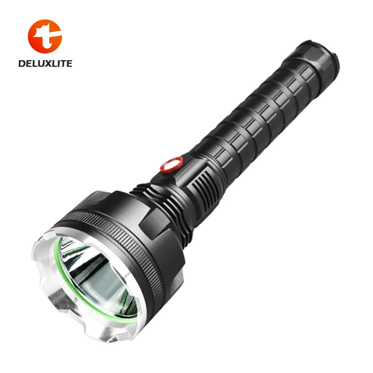 USB Power Bank Super Bright LED Tactical Flashlight Rechargeable OEM Zoom Aluminium Alloy Flashlight