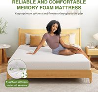 Full Queen Size Memory Foam Matratze 8-Zoll-Bettmatratze in einer Box mit kühlendem Grüntee Gel Memory Foam Matratze