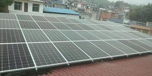 ชุดโซลาร์เซลล์คุณภาพสูง 420W 450W สำหรับบ้าน / ระบบพลังงานโมโน 500 วัตต์ - Product Image 1