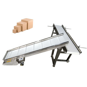 ناقلات رفع عمودية مائلة مخصصة، مصعد من النوع Z، آلة ناقل حزام مائل من البولي يوريثان أو البولي فينيل كلوريد - Product Image 1