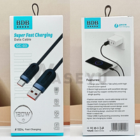Cables de Carga Rápida Personalizados de 3 pies, 6 pies y 10 pies, Cable USB Trenzado de Nailon Tipo C para Teléfonos Móviles Samsung