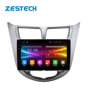 Autoradio pour Hyundai <span class=keywords><strong>Accent</strong></span> 2011-2016 Octa Core <span class=keywords><strong>Android</strong></span> 10.0, lecteur DVD, Navigation GPS - Product Image 1