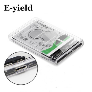 E-yield Sata3 To Usb3.0 Hard Drive <b>Enclosure</b> 2.5 Inch <b>Plastic</b> Case For Ssd Hdd External Storage - Product Image 1