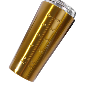 Vente en gros cadeau promotionnel 500ml portable sans Bpa en acier inoxydable mélangeur de protéines de gymnastique <span class=keywords><strong>shaker</strong></span> bouteille avec marqueur - Product Image 4