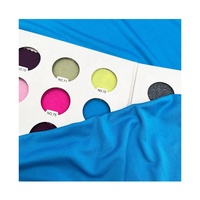 Tela Elástica de Punto de Seda de Leche 100D con Spandex y Poliéster, 180 g/m², Resistente a la Abrasión, Teñido Liso, para Ropa Deportiva