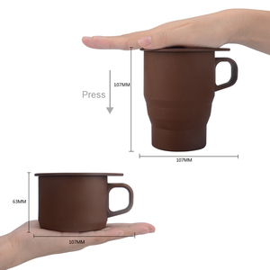 Bouteille d'eau pliable unisexe en silicone, bouteilles d'eau pour le camping, boisson directe, sans BPA, silicone de qualité alimentaire, tasse à café - Product Image 3