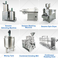 Machine de fabrication de pâte de sésame ORME China, moulin colloïdal, ligne de production de tahini de sésame
