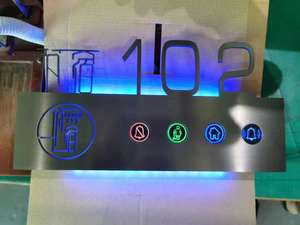 Shenzhen LCD digitale elettronico con cavo campanello porta per Hotel appartamento scuola con DND Murphy camera senza funzioni di alimentazione spina - Product Image 3