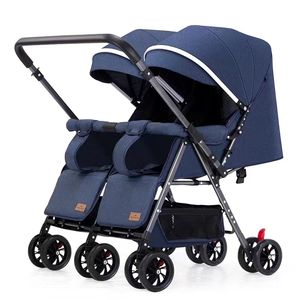 <span class=keywords><strong>Passeggino</strong></span> Gemellare Pieghevole Bidirezionale e Carrozzina Doppia per 2 Bambini in Offerta Speciale - Product Image 3