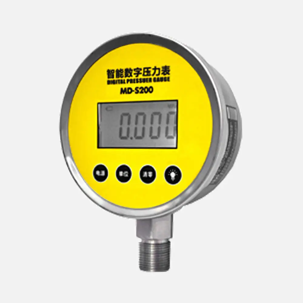 Jauge de pression de mazout de type numérique électrique standard d'alimentation par batterie