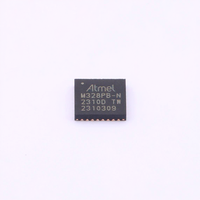 HDYu IC ATMEGA328PB-MN MCU 8BIT 32KB FLASH 32VFQFN komponen elektronik ATMEGA328PB-MNR, asli & Baru 100%