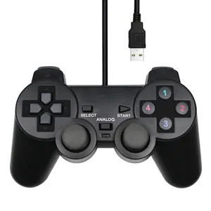 HONSON Wired USB PC Game Controller Gamepad Para WinXP/Win7/8/10 Joypad free fire gaming controller