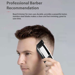 Recortadora de Barba para Hombre, Ajustable en 10 Longitudes, Inalámbrica, Recargable, con Pantalla LED - Product Image 2