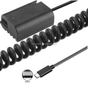 Cable de resorte DCC12 DCC17 9V PD, batería ficticia de 21/30 cm para Lumix G9, para cámara Lumix G9, GH4, <span class=keywords><strong>GH5</strong></span>, <span class=keywords><strong>GH5S</strong></span>, GH6, para cámara de 12 V, para cámara Lumix G9, 2, 2, 3, 4, 2, 2, 3 - Product Image 5