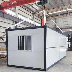 20ft Quick Install Z Fold Container House Prefabricated Demountable <b>Small</b> House Mobile Temporary Dormitory Container House - Product Image 3