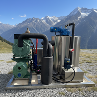 Máquina de Hielo en Escamas de Agua Salada Haiyue de 3 Toneladas, Industrial, de Acero Inoxidable 316, con Certificación CE