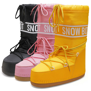 <span class=keywords><strong>Bottes</strong></span> de ski d'hiver transfrontalières best-seller, <span class=keywords><strong>bottes</strong></span> de neige légères, imperméables, antidérapantes, à bout rond, tendance pour femmes - Product Image 3