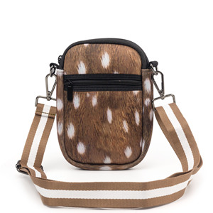 <span class=keywords><strong>HONOUR</strong></span> ME, venta al por mayor, bolso cruzado Universal de neopreno para teléfono móvil, bolso de moda con estampado de leopardo de neopreno, bolso para teléfono móvil - Product Image 6