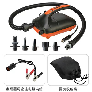 Pompe à air numérique pour voiture, gonfleur de pneus 12V avec écran LCD, pompe portable pour bateau pneumatique, kayak, planche de surf - Product Image 4