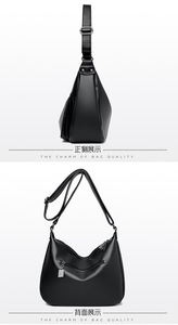 New Fashion Custom Handbags Simple Large-capacity PU Leather Shoulder Hand Bags Soft Shoulder <b>Tote</b> Bags Purse for Women - Product Image 5