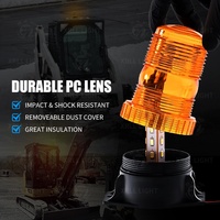 Balise Localisable pour Camions Montage Magnétique Led Rotatif Avertissement Bleu Balise