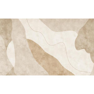 Alfombra Moderna Minimalista Rectangular Antideslizante con Patrón Geométrico a Rayas para Sala de Estar, Dormitorio, Estudio, Material de Imitación de Cachemira - Product Image 2