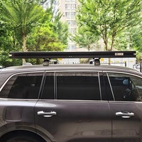 Auvent de voiture en alliage d'aluminium avec design imperméable quatre saisons pour le camping nocturne en tout-terrain
