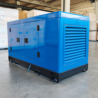 Generador Eléctrico Portátil Silencioso de Arranque Automático de 17kw Diésel, 12.5kva, 10kw, 11kw, Trifásico