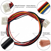 Harness Kabel Industri Multi-Sirkuit Tertutup dengan Isolasi Nilon untuk Sistem Elektronik Komputer dan Sepeda Motor