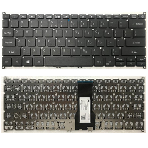 แป้นพิมพ์แล็ปท็อปสำหรับ <span class=keywords><strong>Acer</strong></span> <span class=keywords><strong>Swift</strong></span> 3 SF314-54 SF314-54G SF314-56G SF314-57G SF314-41G สีดำพร้อมปุ่มเปิดปิด - Product Image 1
