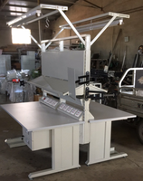 Banc de travail réglable antistatique de haute qualité Leenol, table d'ordinateur de bureau, banc de laboratoire, banc de travail robuste pour l'électronique
