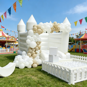Customized Indoor Playground Equipment <strong>Play</strong> <strong>Center</strong> with Inflatable Castle Bouncy House for Kids Indoor Playground Park Area - Product Image 6