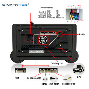 Universal 10" <strong>Car</strong> <strong>Stereo</strong> Player, 4+64GB Android Auto &amp; CarPlay, Multimedia Video Audio System With Rearview Camera - Product Image 6