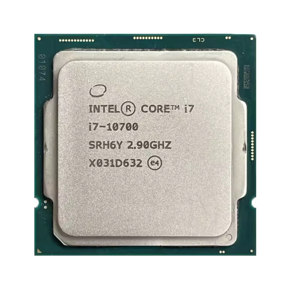 Intel Processo BOX and TRAY I7-10700 2.9GHz 1200LGA Suitable for Z490 Motherboard I7-10700K I7-10700F Processor PC Computer CPU