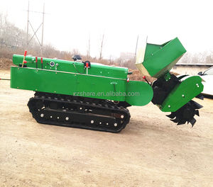 Chenilles en caoutchouc Tracteurs à chenilles Chenilles de jardin Petite machine à creuser des fossés Légumes Motoculteur rotatif Équipement de machines agricoles - Product Image 2