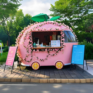 Kiosque mobile au design créatif sur le thème des fruits, remorque <span class=keywords><strong>de</strong></span> restauration rapide, camion <span class=keywords><strong>de</strong></span> vente ambulante personnalisé pour jus, café et en-cas - Product Image 5