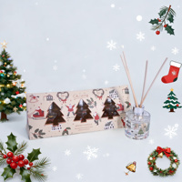 Ensemble de bougies parfumées en cire de paraffine décoratives pour les fêtes, Noël, la Saint-Valentin, Diwali, Pâques, parfum longue durée, faites à la main