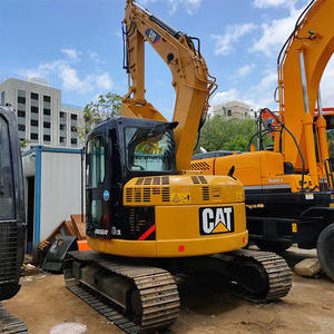 Excavadora usada Caterpillar Cat308DCR de 8 toneladas, 90% nueva, original, Cat308 308e, de segunda mano, para agricultura y excavaciones, en stock. - Product Image 4