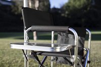 Emballé Taille 32. 6*19. 6*5. 5 pouces facile à transporter avec poignée Léger Pliable Métal directeur chaise