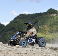 Kart Cross Électrique Highper Drift pour Adultes, Buggy Tout-Terrain de Course, Karting Électrique des Sables