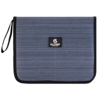 Sac de pique-nique pliable réutilisable pour 4 personnes avec poignée réglable, fermeture éclair, polyester de qualité alimentaire