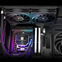 Refroidisseur à eau pour processeur Thermalright Frozen Edge 240 Black, vendu directement par le fabricant, avec ventilateur PWM