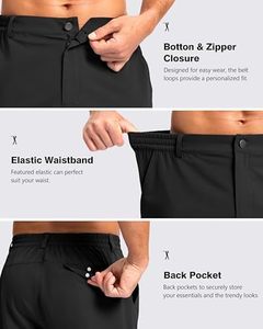2025 <span class=keywords><strong>pantalones</strong></span> <span class=keywords><strong>cortos</strong></span> de <span class=keywords><strong>trabajo</strong></span> de Golf para <span class=keywords><strong>hombre</strong></span>, 7 ", ligeros, de secado rápido, elásticos, informales, 3 bolsillos, cómodos, XXS, <span class=keywords><strong>pantalones</strong></span> <span class=keywords><strong>cortos</strong></span> de entrenamiento sólidos, Pudolla, logotipo medio - Product Image 4