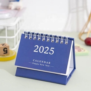Custom Print Promotional Wall Calendar 2025 Business Gift High Quality Desk Advent Calendar Table Printing Calendar