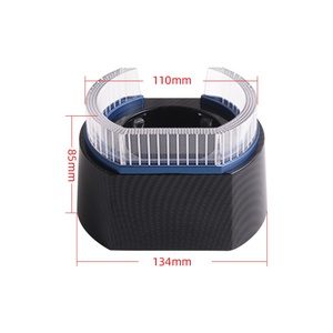 SANVI Auto Parts 3 Inch Car <b>Projector</b> Lens Shrouds Cover for Car <b>Light</b> Shrouds Dual Colors Car Accessories - Product Image 6