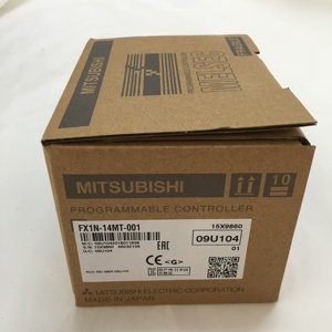 คอนโทรลเลอร์แบบตั้งโปรแกรมได้ของมิตซูบิชิ FX1N-14MT-001 ของแท้ใหม่ 100% - Product Image 1