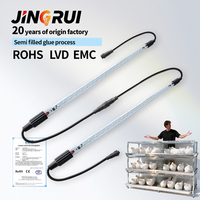 Lampu Gudang LED T5 Heavy Duty, Dapat Diredupkan, Tahan Air IP67, Lampu Kandang Unggas, Perlengkapan Pencahayaan Komersial Dalam Ruangan, Tinggi 4ft, CRI 80
