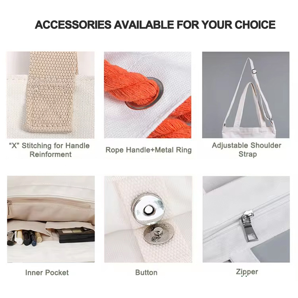 plain black tote with zipper