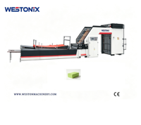 Machine à plastifier électrique automatique haute vitesse WESTONIX pour films, papier et plastique – Haute productivité pour l'industrie alimentaire